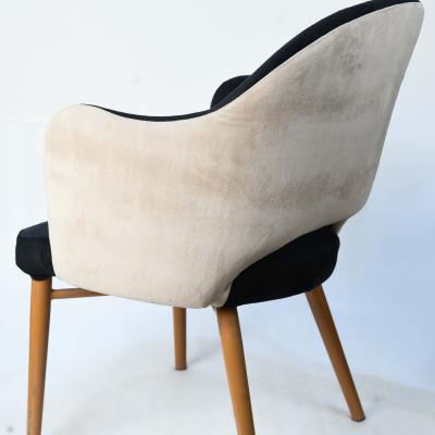 The elegant velve chair
