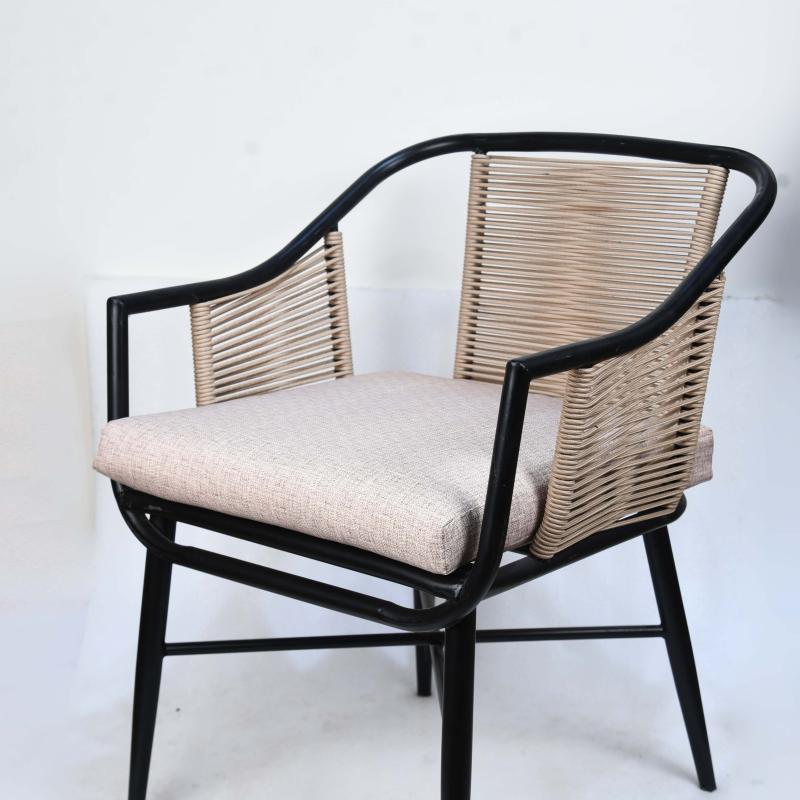 Black Wave Chair