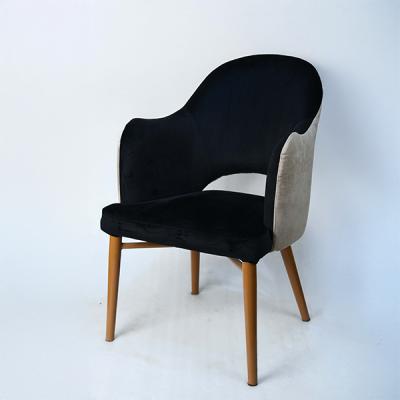 The elegant velve chair