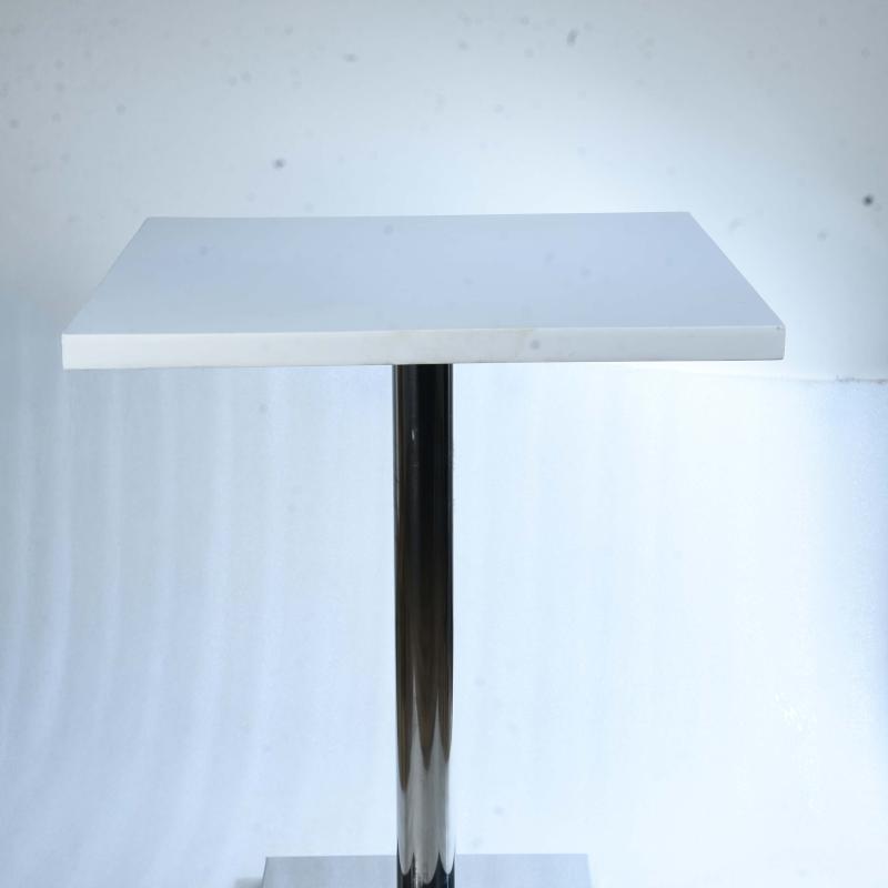 White Shine Table
