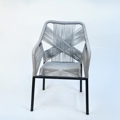 Gray Cross Chair
