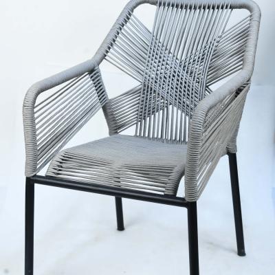 Gray Cross Chair