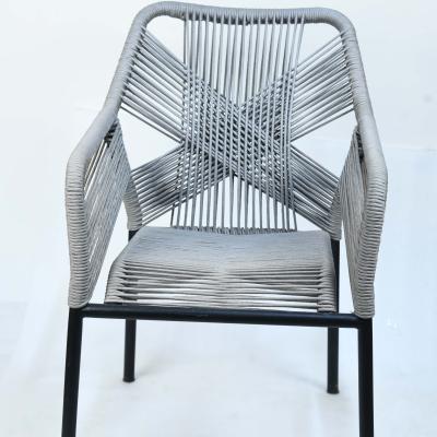 Gray Cross Chair