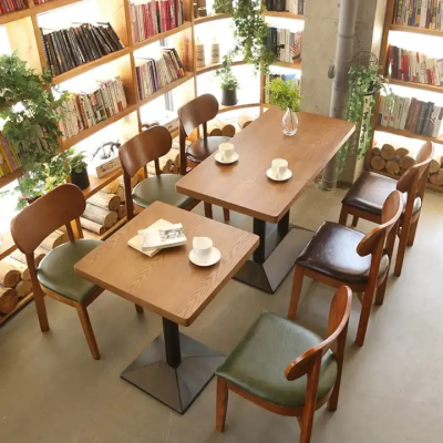 Arco Restaurant Chair - Natural Wood and Padded Seat