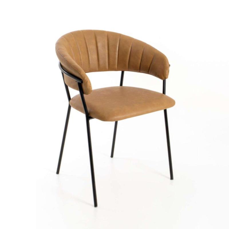 Modern Curved Back Chair – Code: LNZ-410